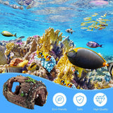 3 pcs Aquarium Resin Decoration - Submerged Wood Cave