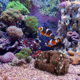3 pcs Aquarium Resin Decoration - Submerged Wood Cave