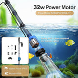 Aquarium Multi-function Water Suction Pump For Fish Waste