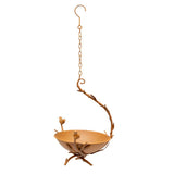 Hanging Birdfeeder On Branch w 2 Birds 51cm