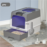 Automatic UV Sterilizing Cat Litter Box