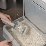 Top-Entry Cat Litter Box with Drawer