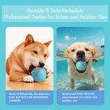 2PCS Green Rechargeable Automatic Jumping Pet Toy Ball