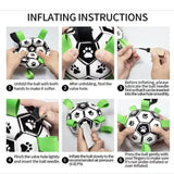 Interactive Dog Toy Soccer Ball with Rope