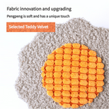 Blue Bold Flower Cat Scratching Post