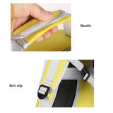 Pink Pet Carrier Backpack - Large Capacity for Birds & Cats