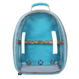 Teal Pet Carrier Backpack - Large Capacity for Birds & Cats