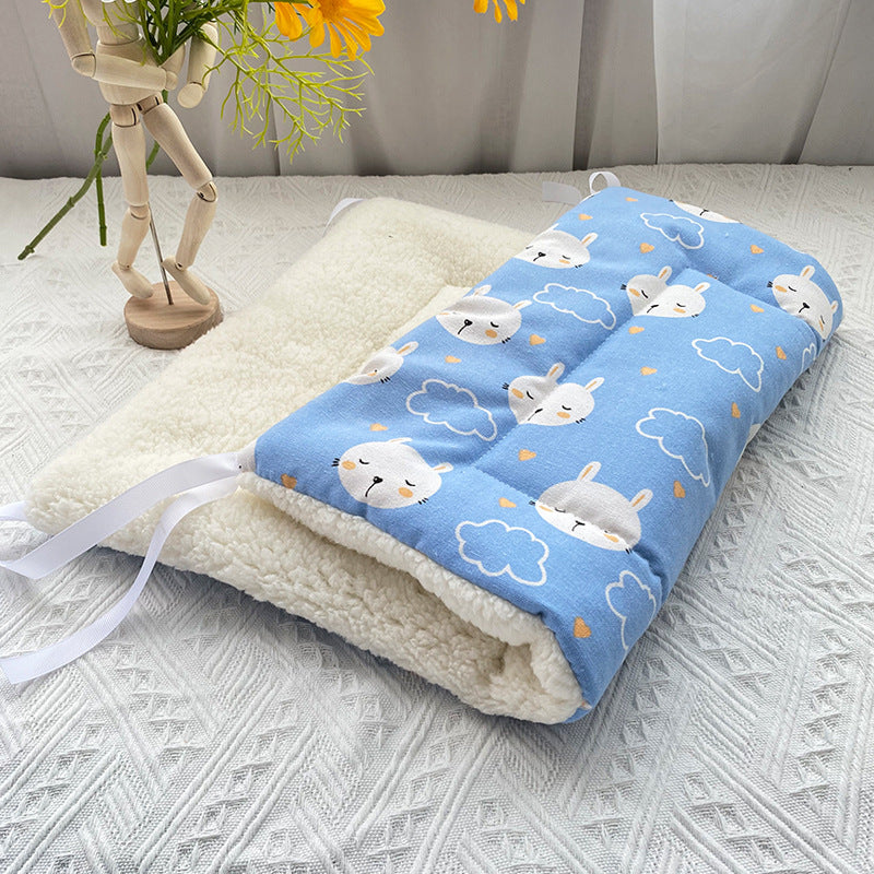 Cat Cage Platform Mat - Rabbit pattern (40x60cm)