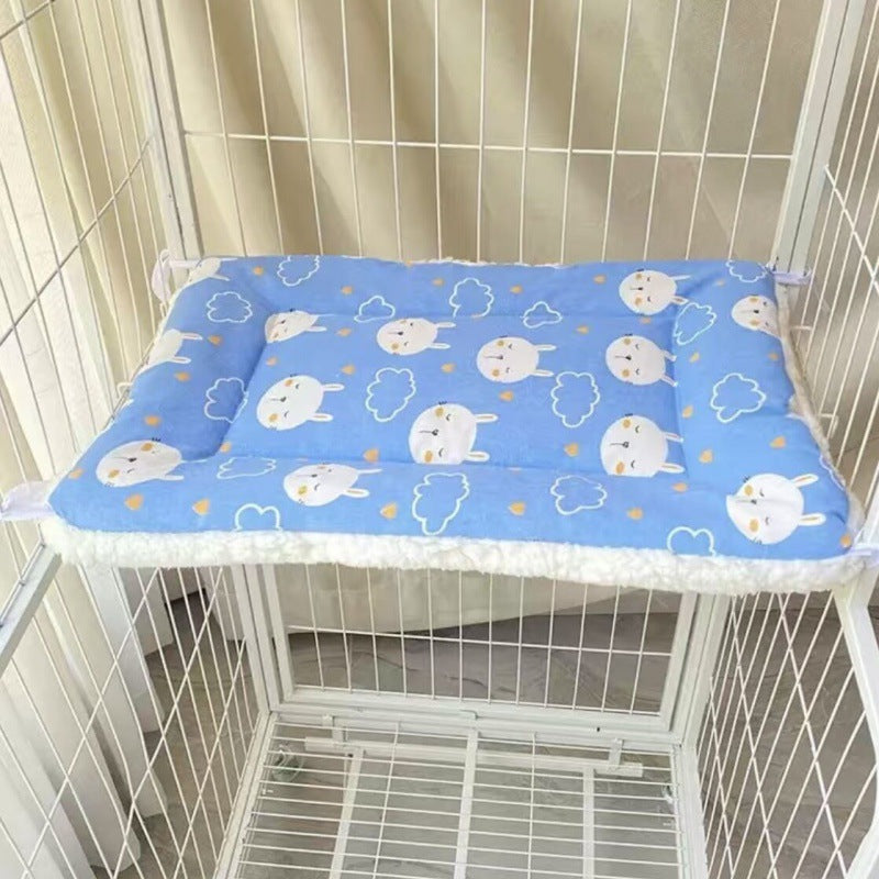 Cat Cage Platform Mat - Rabbit pattern (40x60cm)