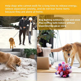 Green Interactive Pet Snuffle Ball for Dogs and Cats