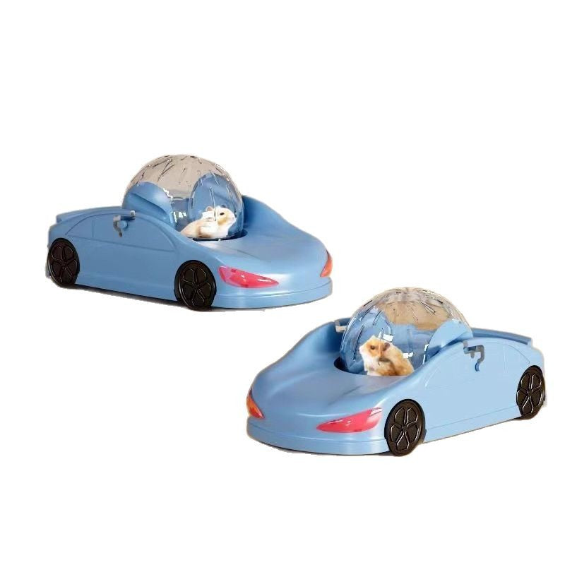 Blue Fun Hamster Racing Wheel Toy