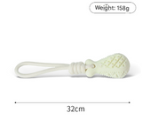 Blue Single Drop of Water Durable Cotton Rope Dog Toy Set (3-Pack)