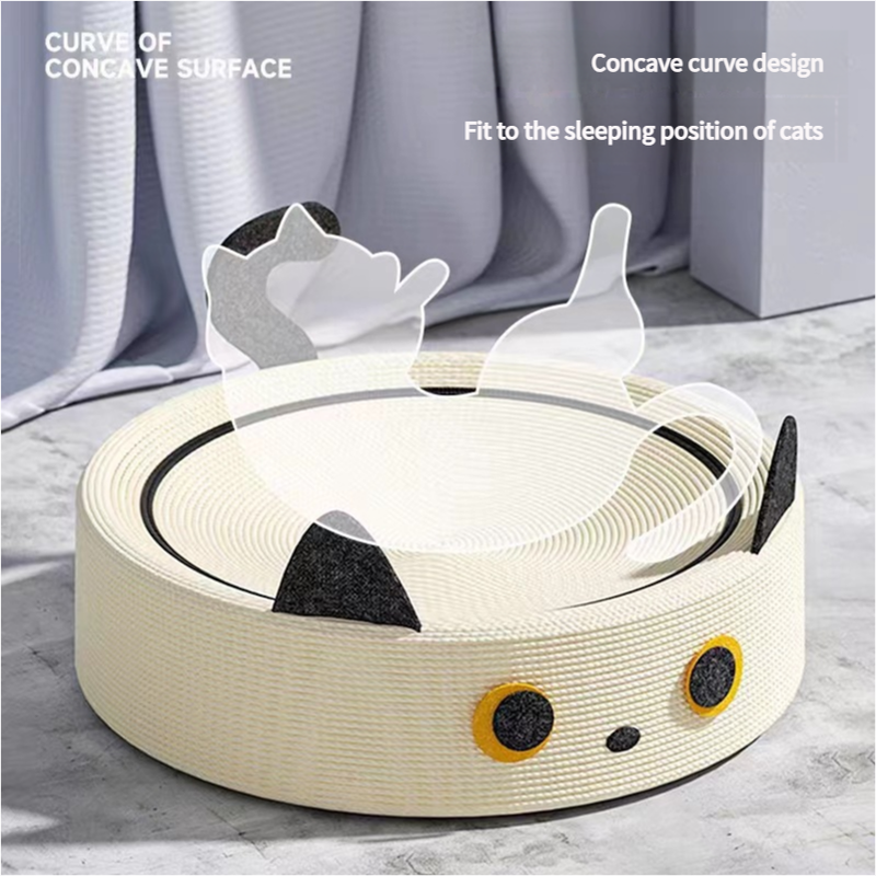 Adorable Dog, Cat Scratching Post and Lounger - 41cm