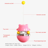 Cat Treat Dispensing Cup Toy (Red)