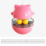 Cat Treat Dispensing Cup Toy (Red)