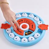 Green Interactive Pet Puzzle Feeder Toy