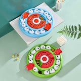 Green Interactive Pet Puzzle Feeder Toy