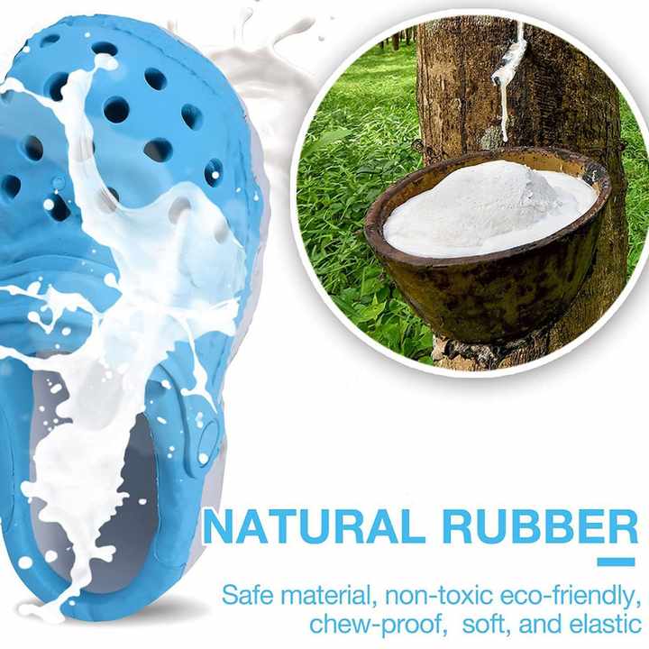 Size S Yellow Tough Slipper Dog Chew Toy - Natural Rubber Treat Dispenser & Teeth Cleaner for Interactive Play & Boredom Relief