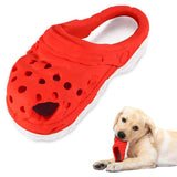 Size S Red Tough Slipper Dog Chew Toy