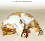 Crab Electric Flapping Plush Cat Toy with Sound