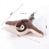 Interactive Flapping Wing Bird Toy for Cats & Dogs, Motion Activated