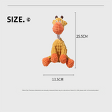 Giraffe Cuddly Squeaky Dog Chew Toy