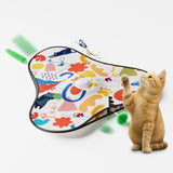 Multicolour Interactive Cat Play Tunnel & Hunting Cover