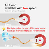 Red Interactive Smart Electric Cat Toy Ball