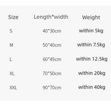 2-Pack Blue Fish Pet Summer Cooling Latex Pad