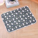 2-Pack Black Cat Pet Summer Cooling Latex Pad (M Size: 50*40cm)