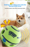2 Pack Interactive Dog Giggle Ball Toy Wobble Sound Fetch Toy