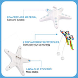Starfish Butterfly Cat Teaser Toys