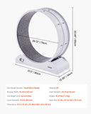 VEVOR Cat Exercise Wheel - 31.5 inch - White