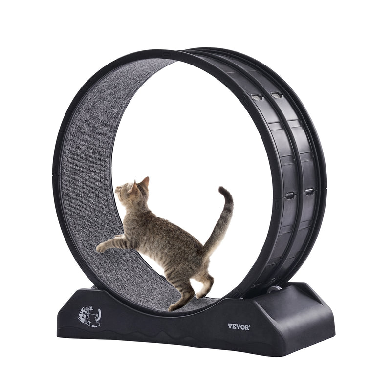 VEVOR Cat Exercise Wheel - 31.5 inch - Black