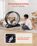 VEVOR Cat Exercise Wheel - 31.5 inch - Black