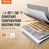 VEVOR Elevated Heated Cat House - Green (Large)